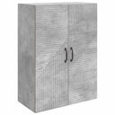 vidaXL Wandkast Wit 66 x 34,5 x 90 cm Bewerkt hout
