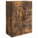 vidaXL Wandkast Wit 66 x 34,5 x 90 cm Bewerkt hout