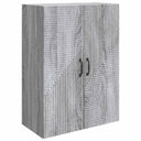vidaXL Wandkast Wit 66 x 34,5 x 90 cm Bewerkt hout