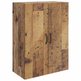 vidaXL Wandkast Wit 66 x 34,5 x 90 cm Bewerkt hout