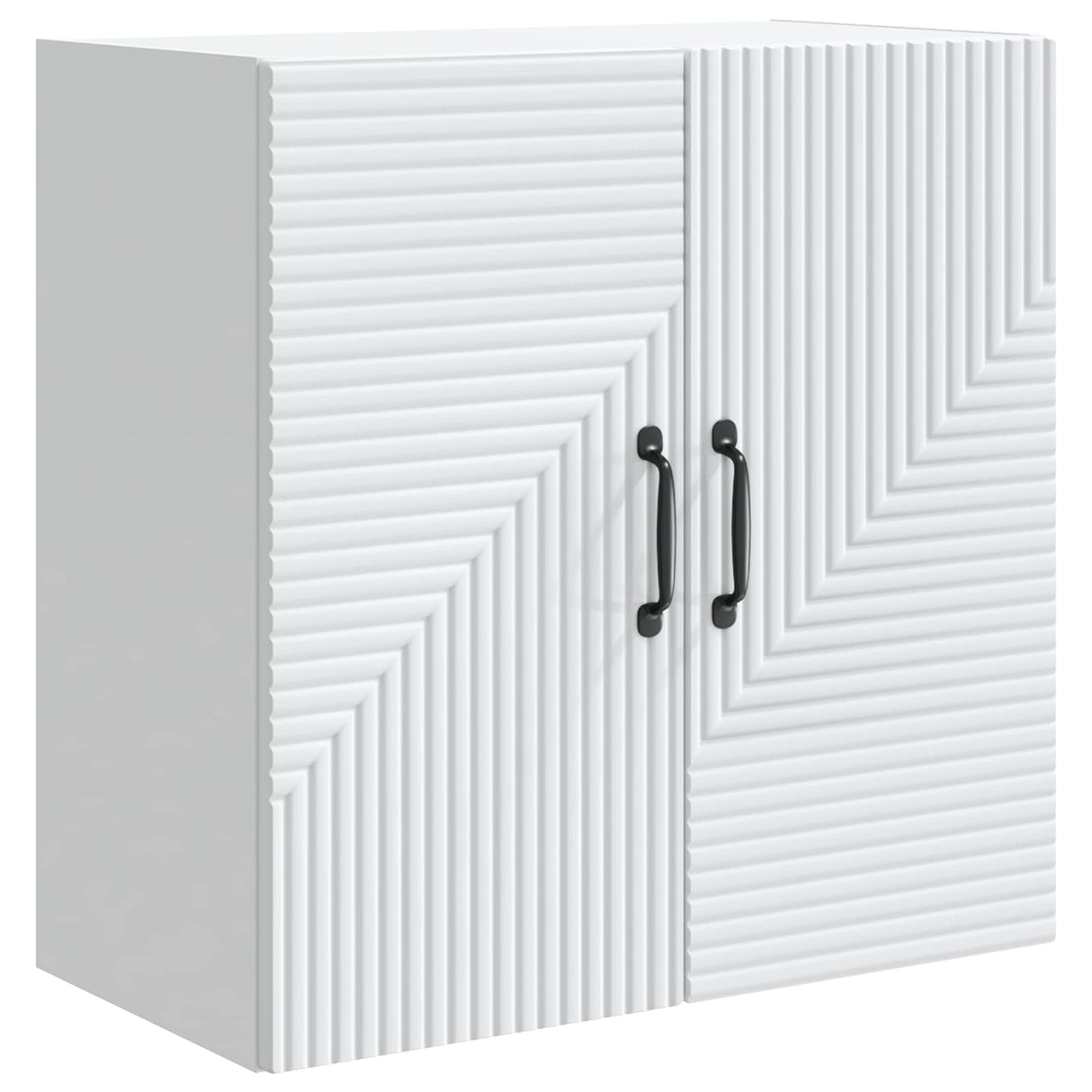 vidaXL Wandkast Wit 66 x 34,5 x 90 cm Bewerkt hout