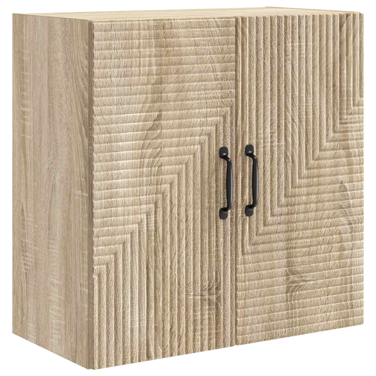 vidaXL Wandkast Wit 66 x 34,5 x 90 cm Bewerkt hout