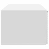 vidaXL Wall-Mounted TV Cabinet White 59.5x41x30 cm Engineered Wood