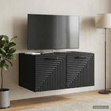 vidaXL Wall-Mounted TV Cabinet White 59.5x41x30 cm Engineered Wood