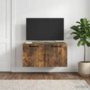 vidaXL Wall-Mounted TV Cabinet White 59.5x41x30 cm Engineered Wood
