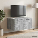 vidaXL Wall-Mounted TV Cabinet White 59.5x41x30 cm Engineered Wood