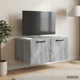 vidaXL Wall-Mounted TV Cabinet White 59.5x41x30 cm Engineered Wood