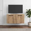 vidaXL Wall-Mounted TV Cabinet White 59.5x41x30 cm Engineered Wood