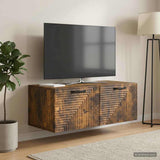 vidaXL Wall-Mounted TV Cabinet White 59.5x41x30 cm Engineered Wood