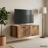 vidaXL Wall-Mounted TV Cabinet White 59.5x41x30 cm Engineered Wood