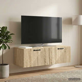vidaXL Wall-Mounted TV Cabinet White 59.5x41x30 cm Engineered Wood