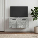 vidaXL Wall-Mounted TV Cabinet White 59.5x41x30 cm Engineered Wood