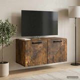 vidaXL Wall-Mounted TV Cabinet White 59.5x41x30 cm Engineered Wood