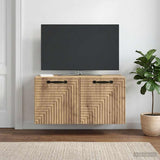 vidaXL Wall-Mounted TV Cabinet White 59.5x41x30 cm Engineered Wood