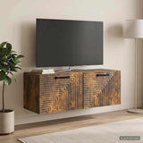 vidaXL Wall-Mounted TV Cabinet White 59.5x41x30 cm Engineered Wood