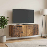 vidaXL Wall-Mounted TV Cabinet White 59.5x41x30 cm Engineered Wood