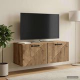 vidaXL Wall-Mounted TV Cabinet White 59.5x41x30 cm Engineered Wood