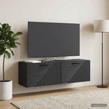 vidaXL Wall-Mounted TV Cabinet White 59.5x41x30 cm Engineered Wood