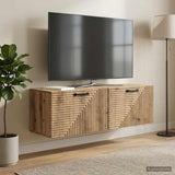 vidaXL Wall-Mounted TV Cabinet White 59.5x41x30 cm Engineered Wood
