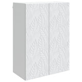 vidaXL Wall Cabinet White 66 x 34.5 x 90 cm Engineered Wood