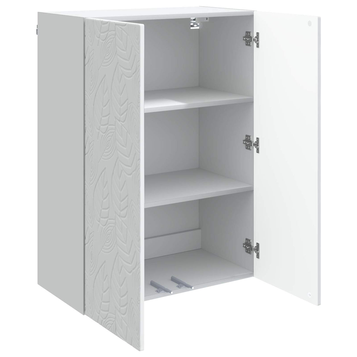 vidaXL Wall Cabinet White 66 x 34.5 x 90 cm Engineered Wood