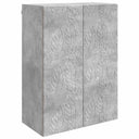 vidaXL Wall Cabinet White 66 x 34.5 x 90 cm Engineered Wood