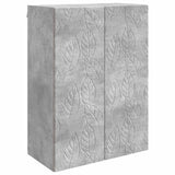 vidaXL Wall Cabinet White 66 x 34.5 x 90 cm Engineered Wood
