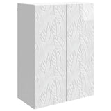 vidaXL Wall Cabinet White 66 x 34.5 x 90 cm Engineered Wood