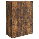 vidaXL Wall Cabinet White 66 x 34.5 x 90 cm Engineered Wood