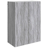 vidaXL Wall Cabinet White 66 x 34.5 x 90 cm Engineered Wood