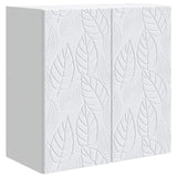 vidaXL Wall Cabinet White 66 x 34.5 x 90 cm Engineered Wood