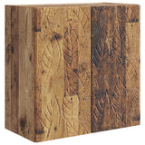 vidaXL Wall Cabinet White 66 x 34.5 x 90 cm Engineered Wood