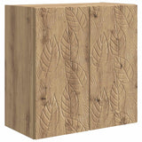 vidaXL Wall Cabinet White 66 x 34.5 x 90 cm Engineered Wood