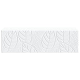 vidaXL Wall-Mounted Side Table White 59 x 34.5 x 17 cm Engineered Wood