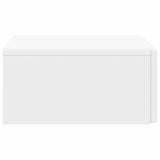 vidaXL Wall-Mounted Side Table White 59 x 34.5 x 17 cm Engineered Wood