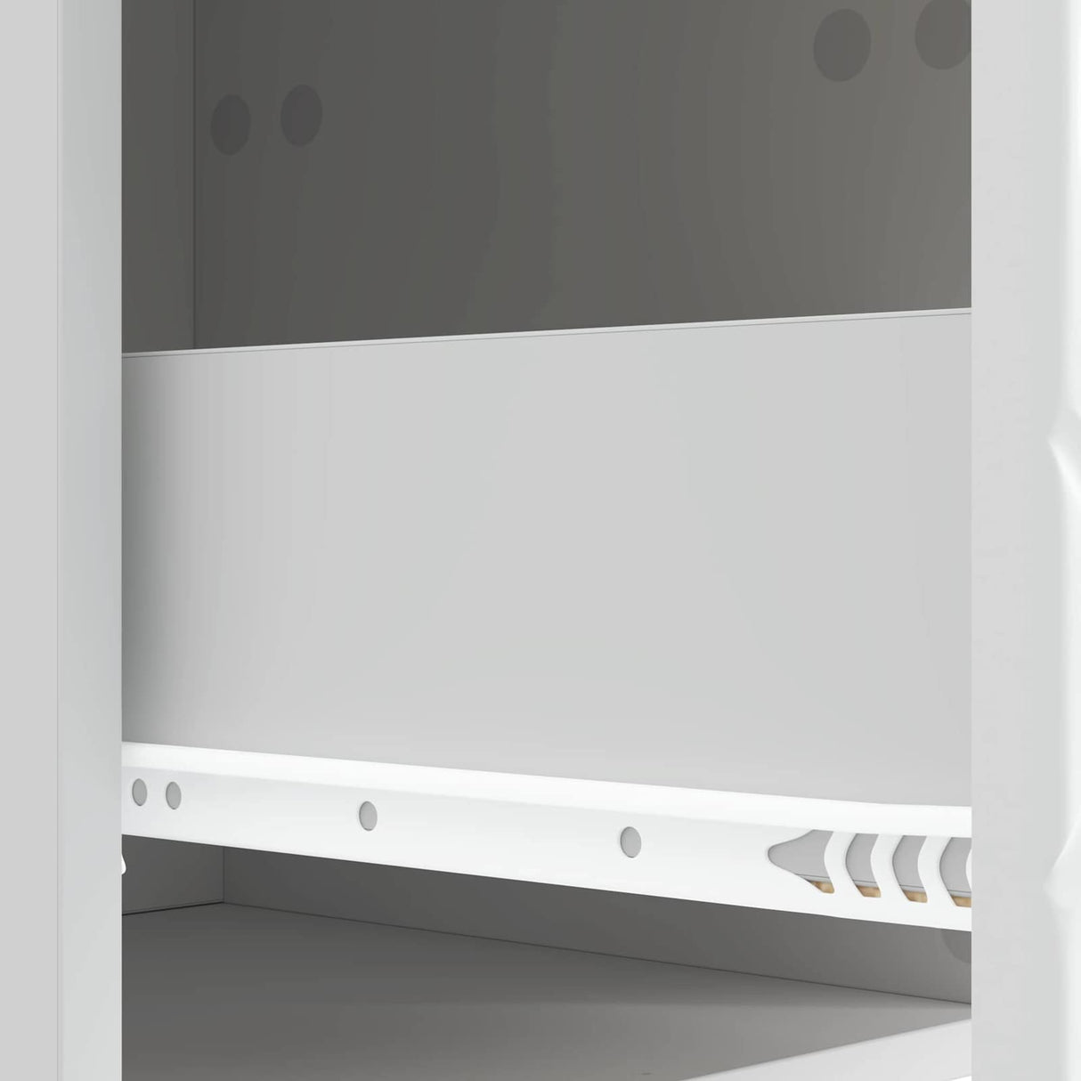 vidaXL Wall-Mounted Side Table White 59 x 34.5 x 17 cm Engineered Wood