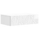 vidaXL Wall-Mounted Side Table White 59 x 34.5 x 17 cm Engineered Wood