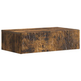 vidaXL Wall-Mounted Side Table White 59 x 34.5 x 17 cm Engineered Wood