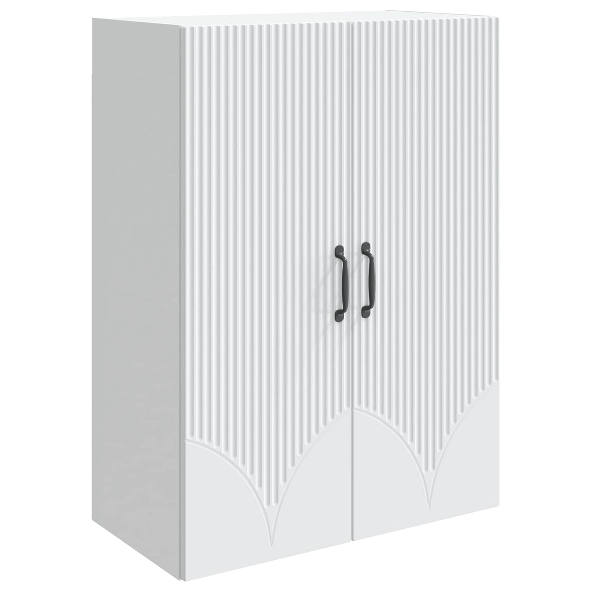 vidaXL Wandkast Wit 66 x 34,5 x 90 cm Bewerkt hout