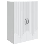 vidaXL Wandkast Wit 66 x 34,5 x 90 cm Bewerkt hout