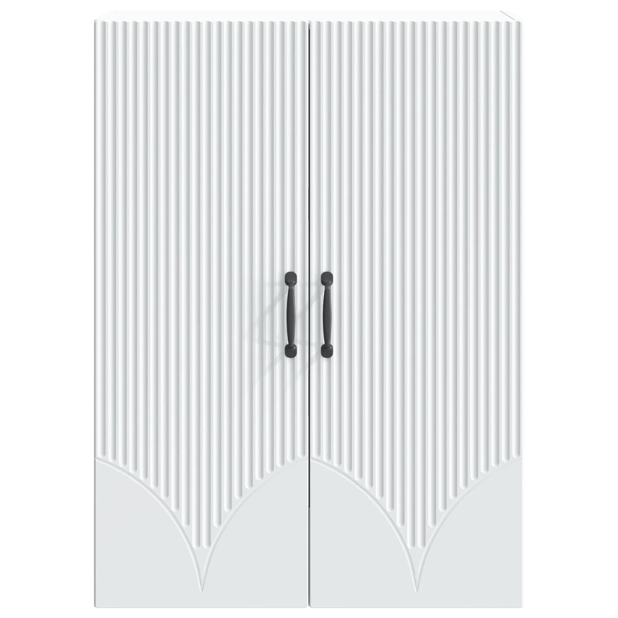 vidaXL Wandkast Wit 66 x 34,5 x 90 cm Bewerkt hout