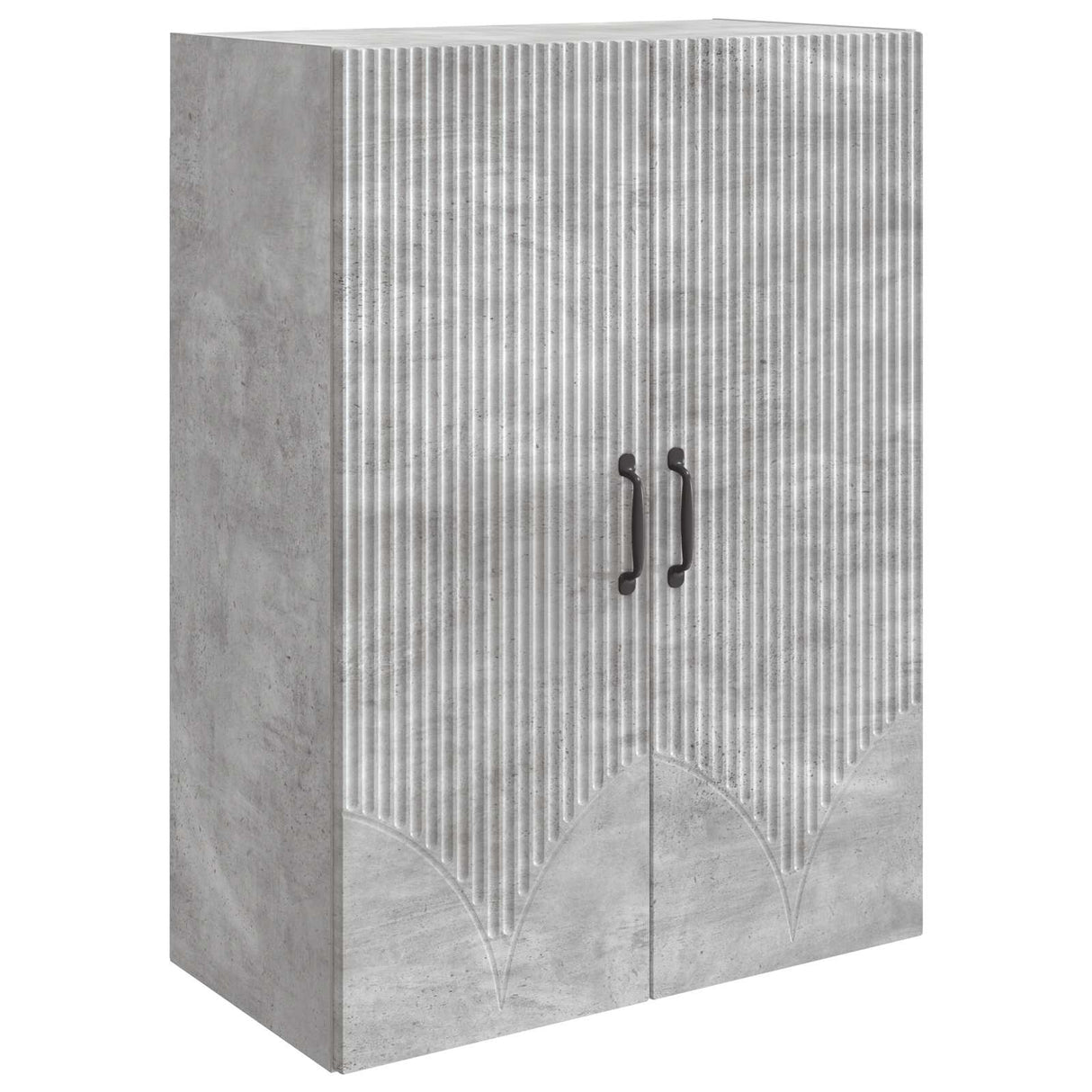 vidaXL Wandkast Wit 66 x 34,5 x 90 cm Bewerkt hout