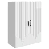 vidaXL Wandkast Wit 66 x 34,5 x 90 cm Bewerkt hout