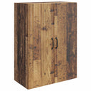vidaXL Wandkast Wit 66 x 34,5 x 90 cm Bewerkt hout