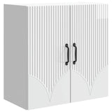 vidaXL Wandkast Wit 66 x 34,5 x 90 cm Bewerkt hout