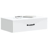 vidaXL Wall-Mounted Side Table White 59 x 34.5 x 17 cm Engineered Wood