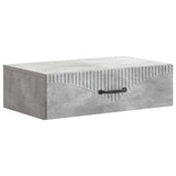 vidaXL Wall-Mounted Side Table White 59 x 34.5 x 17 cm Engineered Wood