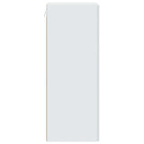 vidaXL Wandkast Wit 66 x 34,5 x 90 cm Bewerkt hout