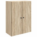 vidaXL Wandkast Wit 66 x 34,5 x 90 cm Bewerkt hout