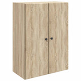 vidaXL Wandkast Wit 66 x 34,5 x 90 cm Bewerkt hout
